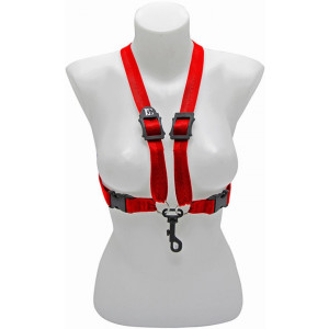 Cordón Saxo BG S-419SH Arnés Mujer Rojo