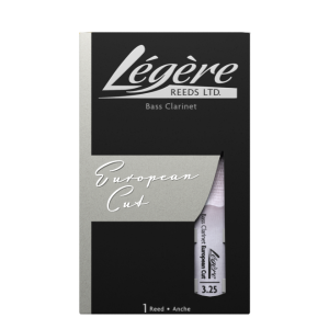 Caña Clarinete Bajo Legere European Cut 3¼