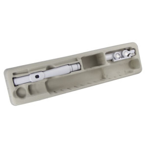 Kit J-Flute Nuvo N240UKWT Blanco Cabeza recta y Pata C