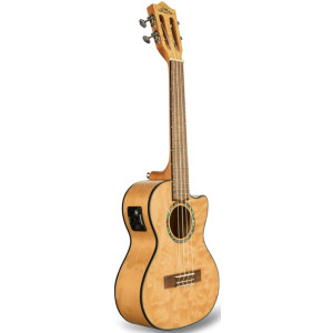 Ukelele Tenor Lanikai QM-NACET Quilted Maple Electrificado Natural