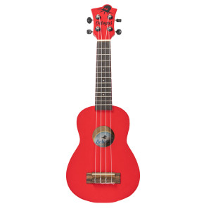 Ukelele Soprano Octopus UK-205CAR Rojo