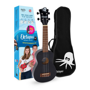 Ukelele Soprano Octopus UK-205BK Negro