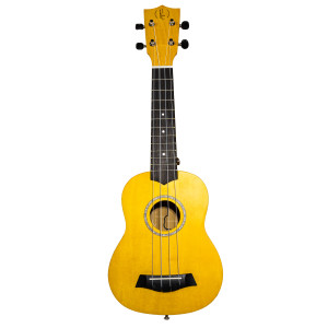 Ukelele Soprano Bones SP200S-YW Linden Amarillo Satinado
