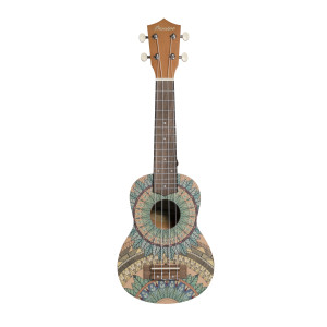Ukelele Soprano Bamboo B1E-AQ Fresh Aqua