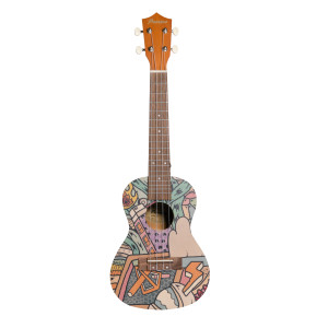 Ukelele Concert Bamboo BU23-CT Magic City