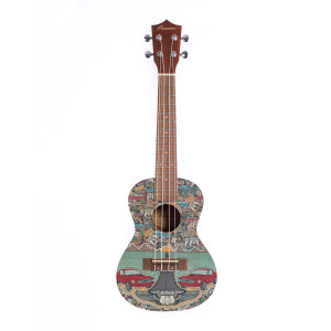 Ukelele Concert Bamboo BU23-RO Route Lover
