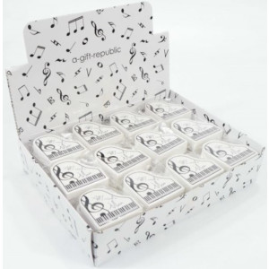 Caja 36 Gomas Borrar Piano Agifty E-1027