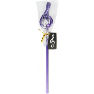 Lápiz Clave De Sol Agifty B-1022 Púrpura