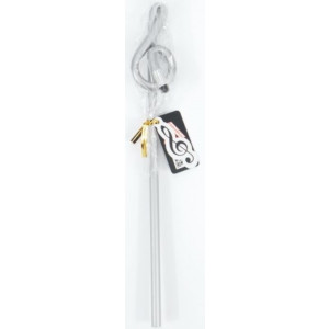 Lápiz Clave De Sol Agifty B-1094 Plateado