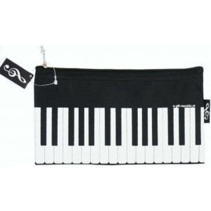 Estuche Escolar Teclado Agifty P-1024 Negro