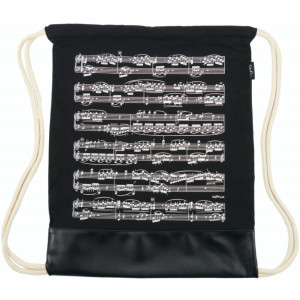 Bolsa Tipo Saco Partituras Agifty B-3070 Negra