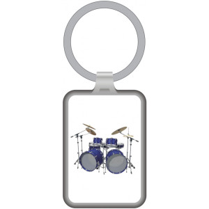 Llavero Bateria Agifty K-1061 Blanco