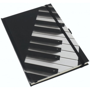 Libreta Notas Dibujo Teclado Agifty N-1029 Negra